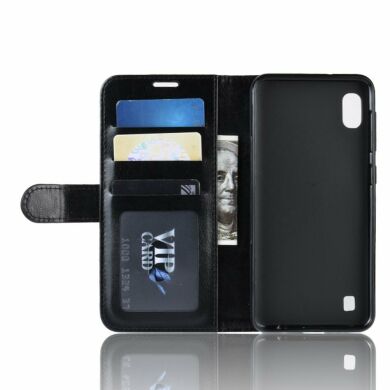 Чехол-книжка Deexe Wallet Style для Samsung Galaxy A10 (A105) - Black