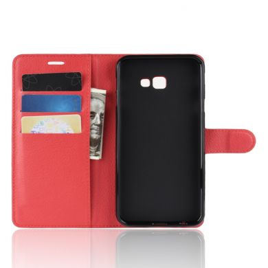 Чехол-книжка Deexe Wallet Style для Samsung Galaxy J4+ (J415) - Red