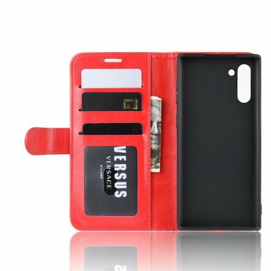 Чохол-книжка Deexe Wallet Style для Samsung Galaxy Note 10 - Red