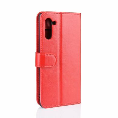 Чохол-книжка Deexe Wallet Style для Samsung Galaxy Note 10 - Red