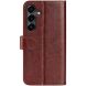 Чехол-книжка Deexe Wallet Style для Samsung Galaxy S25 FE (S731) - Brown. Фото 3 из 8