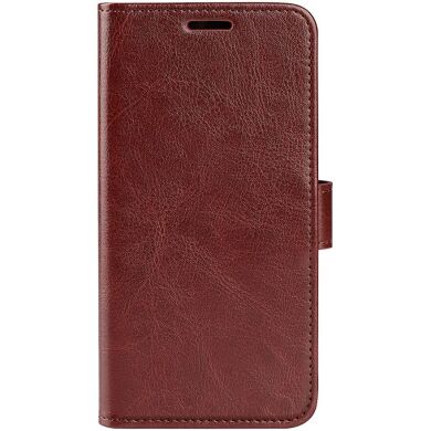 Чехол-книжка Deexe Wallet Style для Samsung Galaxy S25 FE (S731) - Brown
