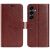 Чехол-книжка Deexe Wallet Style для Samsung Galaxy S25 FE (S731) - Brown