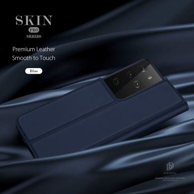 Чохол-книжка DUX DUCIS Skin Pro для Samsung Galaxy S21 Ultra - Pink