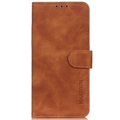 Чехол-книжка KHAZNEH Retro Wallet для Samsung Galaxy A04 (A045) - Brown
