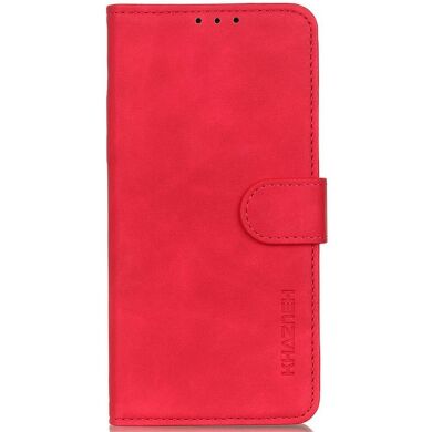 Чехол-книжка KHAZNEH Retro Wallet для Samsung Galaxy A26 (A266) - Red