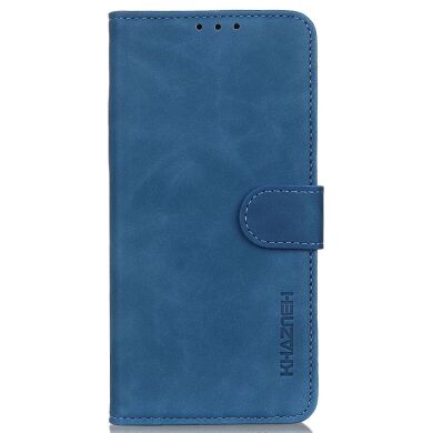 Чехол-книжка KHAZNEH Retro Wallet для Samsung Galaxy S25 FE (S731) - Blue