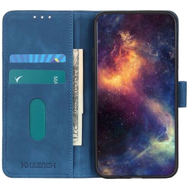 Чохол-книжка KHAZNEH Retro Wallet для Samsung Galaxy S26 Ultra (S948) - Blue