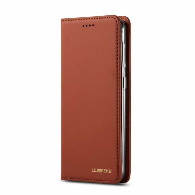 Чохол-книжка LC.IMEEKE LC-002 для Samsung Galaxy A40 (А405), Brown