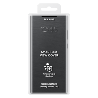 Чехол-книжка LED View Cover для Samsung Galaxy Note 20 (N980) EF-NN980PBEGRU - Black