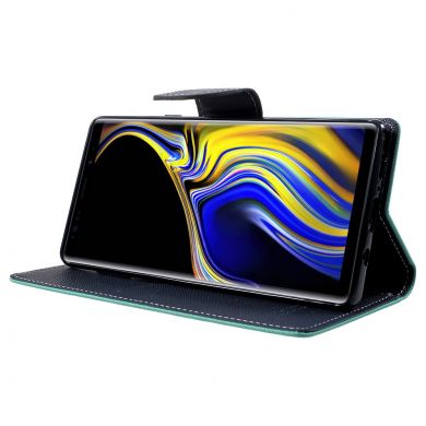 Чехол-книжка MERCURY Fancy Diary для Samsung Galaxy Note 9 (N960) - Cyan