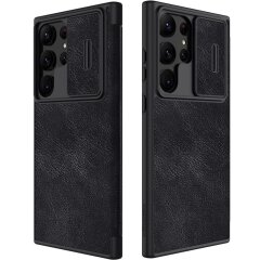 Чохол-книжка NILLKIN Qin Pro Leather Case для Samsung Galaxy S23 Ultra - Black