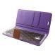 Чехол-книжка ROAR KOREA Cloth Texture для Samsung Galaxy J6+ (J610) - Purple. Фото 5 из 5