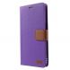 Чехол-книжка ROAR KOREA Cloth Texture для Samsung Galaxy J6+ (J610) - Purple. Фото 3 из 5