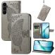 Чохол-книжка з малюнком UniCase Butterfly Pattern для Samsung Galaxy S26 FE - Grey