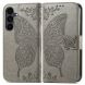 Чохол-книжка з малюнком UniCase Butterfly Pattern для Samsung Galaxy S26 FE - Grey