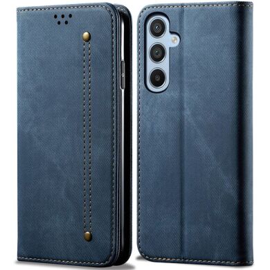 Чохол-книжка UniCase Jeans Wallet для Samsung Galaxy S25 Plus (S936) - Blue