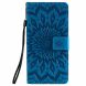 Чехол-книжка UniCase SunFlower Pattern для Samsung Galaxy A10s (A107) - Blue. Фото 2 из 11