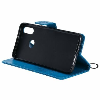 Чехол-книжка UniCase SunFlower Pattern для Samsung Galaxy A10s (A107) - Blue