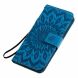 Чехол-книжка UniCase SunFlower Pattern для Samsung Galaxy A10s (A107) - Blue. Фото 7 из 11
