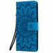 Чехол-книжка UniCase SunFlower Pattern для Samsung Galaxy A10s (A107) - Blue. Фото 3 из 11