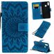 Чехол-книжка UniCase SunFlower Pattern для Samsung Galaxy A10s (A107) - Blue. Фото 1 из 11