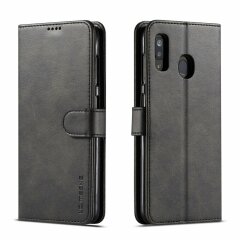 Чехол LC.IMEEKE Wallet Case для Samsung Galaxy A40 (А405) - Black