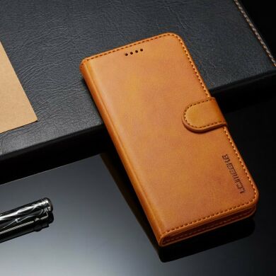 Чехол LC.IMEEKE Wallet Case для Samsung Galaxy S10e (G970) - Brown