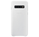 Чохол Leather Cover для Samsung Galaxy S10 (G973) EF-VG973LWEGRU - White