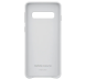 Чехол Leather Cover для Samsung Galaxy S10 (G973) EF-VG973LWEGRU - White. Фото 4 из 4