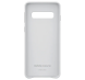 Чохол Leather Cover для Samsung Galaxy S10 (G973) EF-VG973LWEGRU - White