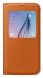 Чехол S View Cover (Textile) для Samsung S6 (G920) EF-CG920 - Orange. Фото 1 из 7