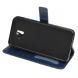 Чехол UniCase Leaf Wallet для Samsung Galaxy J6+ (J610) - Dark Blue. Фото 6 из 8