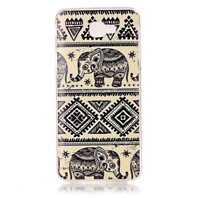 Силіконовий чохол Deexe Life Style для Samsung Galaxy J5 Prime