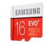Карта памяти MicroSD Samsung 16GB 10 class EVO PLUS + адаптер (MB-MC16DA/RU). Фото 3 из 4