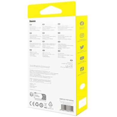 Комплект кабелів (2шт) Baseus Cafule Type-C to Type-C (100W, 2m) P10318306003-01 - Black / Grey