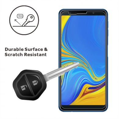 Комплект защитных стекол ITIETIE 2.5D 9H для Samsung Galaxy A7 2018 (A750)