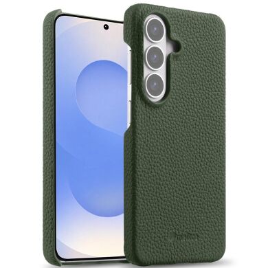 Шкіряний чохол MELKCO Leather Case для Samsung Galaxy S26 (S942) - Dark Green