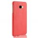 Пластиковый чехол Deexe Croco Style для Samsung Galaxy J4+ (J415) - Red. Фото 3 из 5