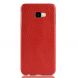Пластиковый чехол Deexe Croco Style для Samsung Galaxy J4+ (J415) - Red. Фото 2 из 5