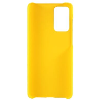 Пластиковый чехол Deexe Hard Shell для Samsung Galaxy A72 (А725) - Yellow