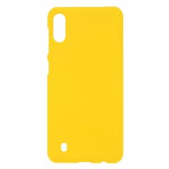 Пластиковый чехол Deexe Hard Shell для Samsung Galaxy M10 (M105) - Yellow