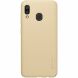 Пластиковый чехол NILLKIN Frosted Shield для Samsung Galaxy A30 (A305) - Gold. Фото 1 из 17