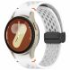 Ремешок Deexe Astra Strap для Samsung Galaxy Watch 4 / 4 Classic / 5 / 5 Pro / 6 / 6 Classic / 7 / FE - White. Фото 2 из 7