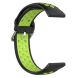 Ремешок Deexe Dual Color для Samsung Galaxy Watch 3 (41mm) - Black / Fluorescent Green. Фото 2 из 5