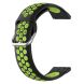 Ремешок Deexe Dual Color для Samsung Galaxy Watch 3 (41mm) - Black / Fluorescent Green. Фото 1 из 5