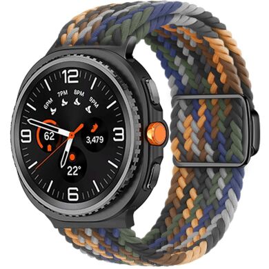Ремешок Deexe Nylon Bracelet для Samsung Galaxy Watch 8 (40/44mm) / 8 Classic - Camouflage