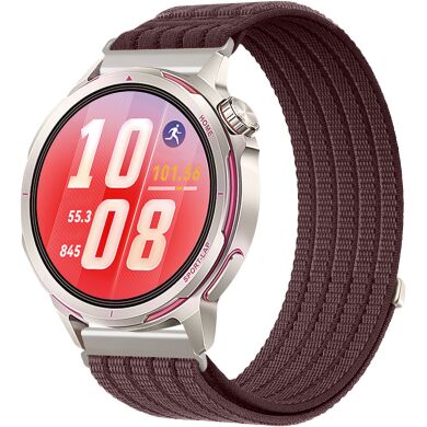 Ремінець Deexe Soft Weave для для годинників з шириною кріплення 22мм - Plum
