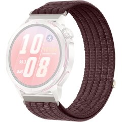 Ремінець Deexe Soft Weave для для годинників з шириною кріплення 22мм - Plum