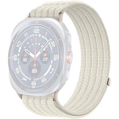 Ремешок Deexe Soft Weave для Samsung Galaxy Watch Ultra (47mm) / Ultra (2025) - Starlight